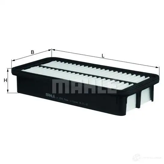 Воздушный фильтр MAHLE ORIGINAL CU886I 2357421 LX 3265 705 72774 изображение 0