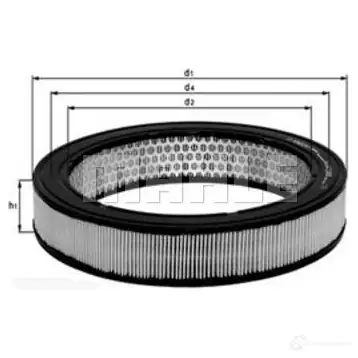 Воздушный фильтр MAHLE ORIGINAL LX 189 LHZNZL 2357087 7702471 4 - Изображение 1