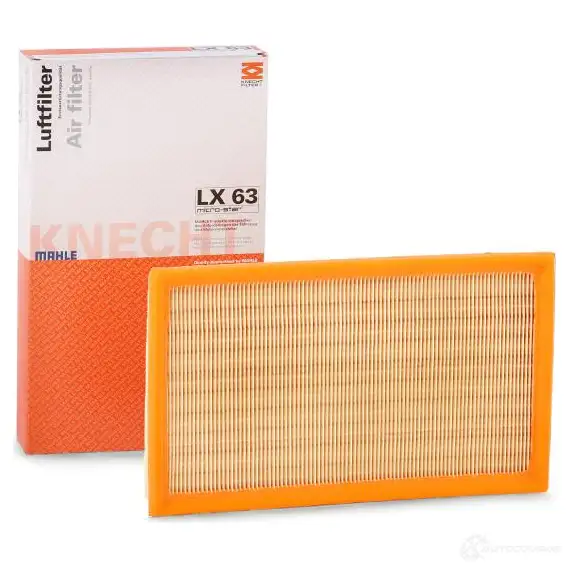 Воздушный фильтр MAHLE ORIGINAL 7 7023252 2357724 IO2PYM8 LX 63 - Изображение 1