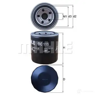 Воздушный фильтр MAHLE ORIGINAL 2357811 lx732 Z25FQ7 7980 4451