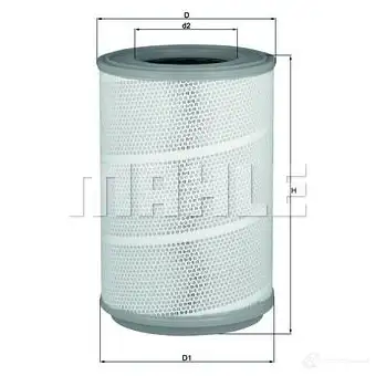 Воздушный фильтр MAHLE ORIGINAL LX 604/4 7036 6783 6YVQ58P 2357698 изображение 0