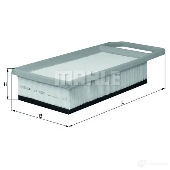 Воздушный фильтр MAHLE ORIGINAL NLN9I 768 87152 lx1620 2356968