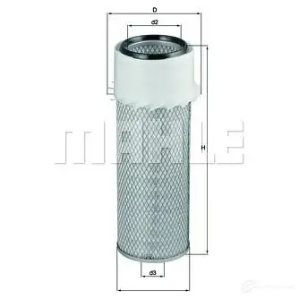 Воздушный фильтр MAHLE ORIGINAL LX 32 2357414 776553 92 00VZU