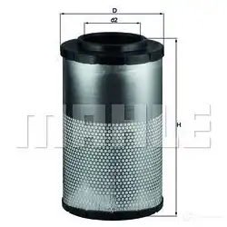 Воздушный фильтр MAHLE ORIGINAL LX 3059 POPCIU 705419 68 2357384 изображение 0