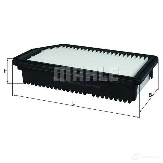 Воздушный фильтр MAHLE ORIGINAL SVYPLWJ 723 55808 LX 3538 2357483 изображение 4