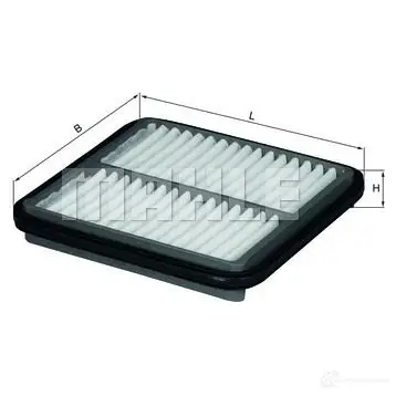 Воздушный фильтр MAHLE ORIGINAL lx800 798577 23 66K37 2357867 изображение 0