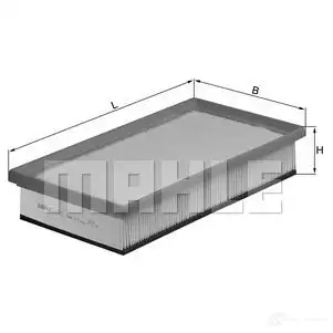 Воздушный фильтр MAHLE ORIGINAL 2356770 VKQU4N 78 594475 LX 1027