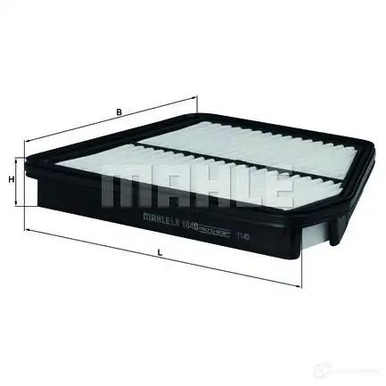 Воздушный фильтр MAHLE ORIGINAL 8SPQ69 LX 1840 7032886 7 2357076 изображение 0
