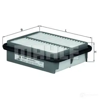 Воздушный фильтр MAHLE ORIGINAL BG7481C 7842021 8 LX 861 2357926 изображение 0