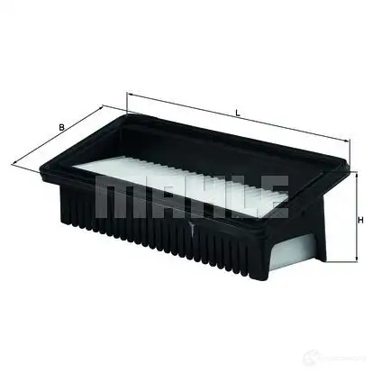 Воздушный фильтр MAHLE ORIGINAL LX 2963 70 531086 2357351 HWRZK