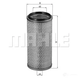 Воздушный фильтр MAHLE ORIGINAL JEJC9 2357935 78432 775 LX 872 изображение 0