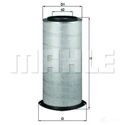 Воздушный фильтр MAHLE ORIGINAL 7 9691288 FCPQEKP lx683 2357767 изображение 0