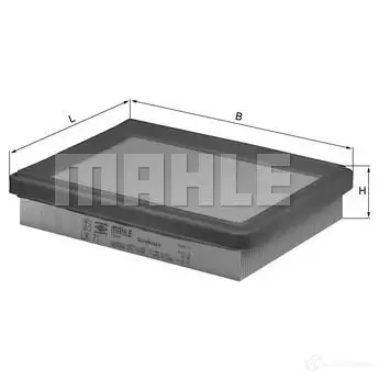 Воздушный фильтр MAHLE ORIGINAL LX 71 7 7155476 2357791 XRR7M3 - Изображение 1