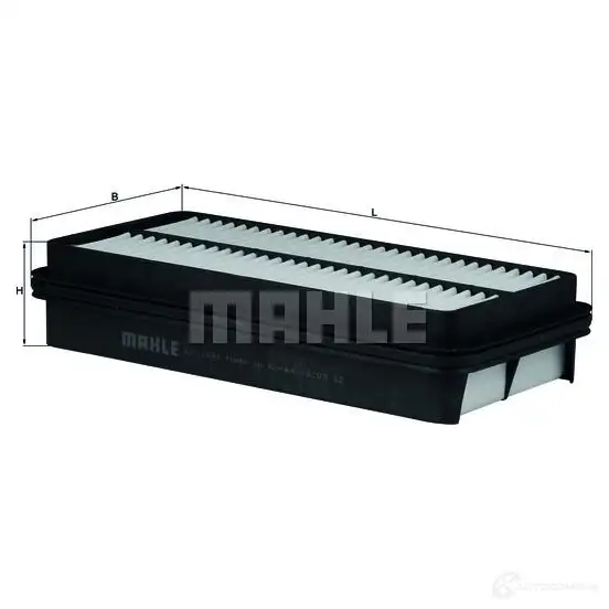 Воздушный фильтр MAHLE ORIGINAL 2357010 lx1691 76 831390 RR6ZJ5 изображение 0