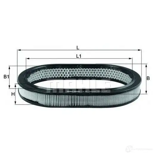 Воздушный фильтр MAHLE ORIGINAL CW01QOS 2357732 775014 14 lx64 изображение 0