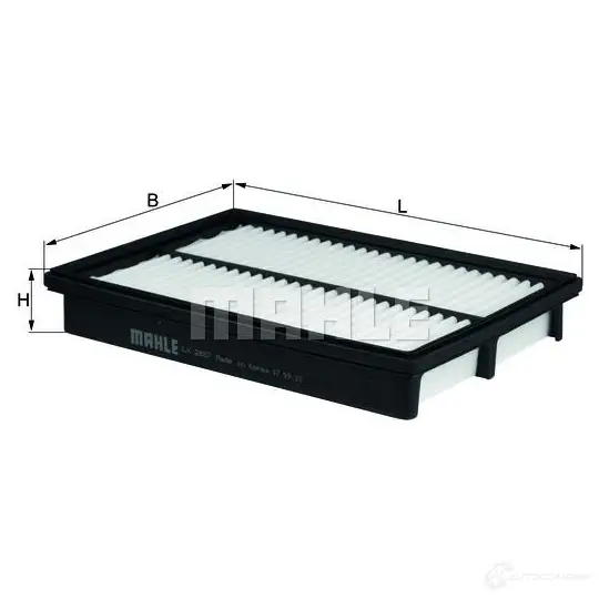 Воздушный фильтр MAHLE ORIGINAL 70567 747 2357330 lx2887 ECQ8AT5