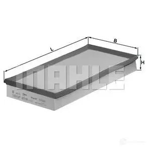 Воздушный фильтр MAHLE ORIGINAL LX 726 IFXXMZ7 2357807 78438 434 - Изображение 1