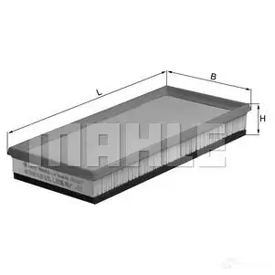 Воздушный фильтр MAHLE ORIGINAL LX 596 CNDT7 2357694 79643 032 изображение 0