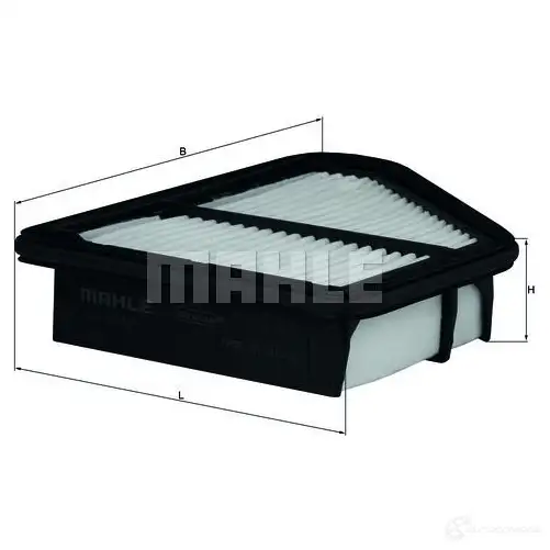 Воздушный фильтр MAHLE ORIGINAL 2357905 4C9AK lx837 7988626 8 изображение 0