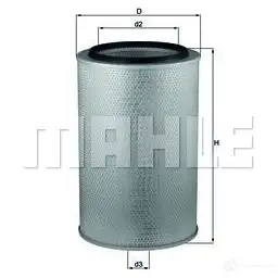 Воздушный фильтр MAHLE ORIGINAL LX 626 3VKY97 2357721 787 96237 изображение 0