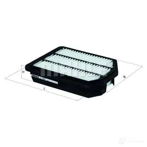 Воздушный фильтр MAHLE ORIGINAL 7038784 3 ZJ0C2 LX 2687 2357264