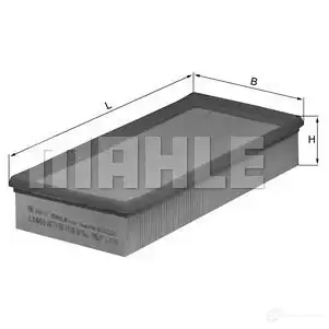 Воздушный фильтр MAHLE ORIGINAL 2357539 FDKN0E7 LX 408 774594 15