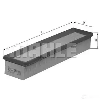 Воздушный фильтр MAHLE ORIGINAL LX 1258 2356851 76593 073 MS5Y3 изображение 0