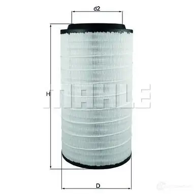 Воздушный фильтр MAHLE ORIGINAL LX 3889 2357522 7237346 1 QPE9J