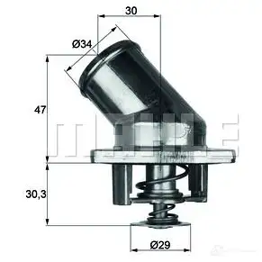 Воздушный фильтр MAHLE ORIGINAL 2357035 GTQ7BU5 703 16832 lx1776