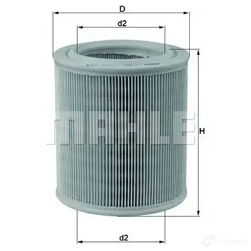 Воздушный фильтр MAHLE ORIGINAL 7967 5422 SPPZQ LX 706 2357787