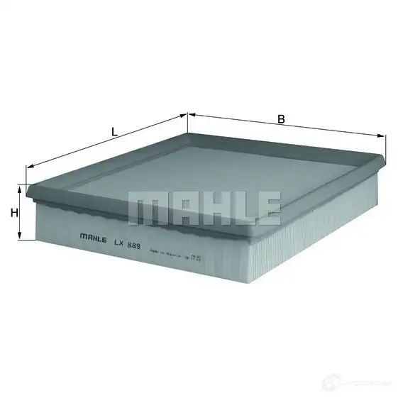 Воздушный фильтр MAHLE ORIGINAL 2357949 78 437451 5YRLN4 LX 889