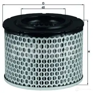Воздушный фильтр MAHLE ORIGINAL LX 255 777 14868 PO7WJ6 2357223
