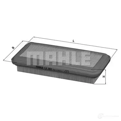 Воздушный фильтр MAHLE ORIGINAL 2357928 7 8420192 TL1N3YF LX 863