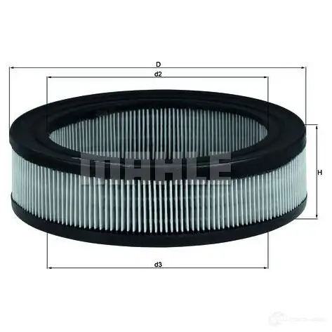 Воздушный фильтр MAHLE ORIGINAL QO7ASBQ 776 54668 2356997 LX 167