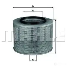 Воздушный фильтр MAHLE ORIGINAL LX 441 EHRB5 786 08515 2357572 изображение 0