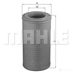 Воздушный фильтр MAHLE ORIGINAL 0Z113 2356974 LX 1629 768 16342