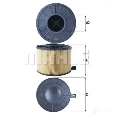 Воздушный фильтр MAHLE ORIGINAL LX 4411 S09QWO L 1437629537