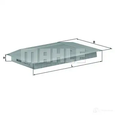 Воздушный фильтр MAHLE ORIGINAL LX 459 2357585 O5Z4E 7 8707648 - Изображение 1