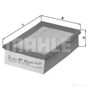 Воздушный фильтр MAHLE ORIGINAL 7814640 9 7NITA47 2357596 LX 475 изображение 0