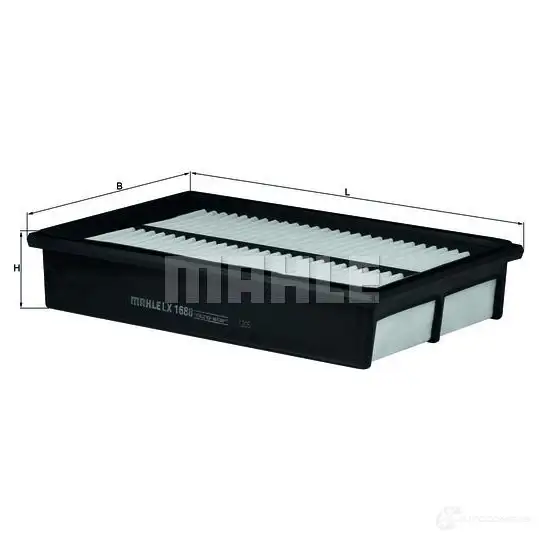 Воздушный фильтр MAHLE ORIGINAL SNCSH LX 1688 2357007 7 6831358 изображение 5