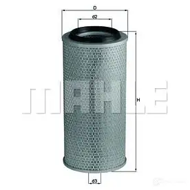 Воздушный фильтр MAHLE ORIGINAL LX 236 CVMH1 2357213 7705053 7 изображение 0