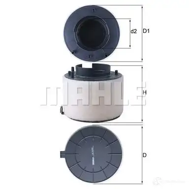 Воздушный фильтр MAHLE ORIGINAL 1437629524 LX 4249 D F582F