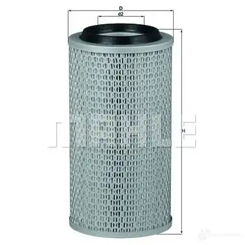 Воздушный фильтр MAHLE ORIGINAL 2357607 ZXBOY 713 37104 LX 49
