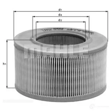 Воздушный фильтр MAHLE ORIGINAL ZLRFC 2357962 LX 915 7844 5637 - Изображение 1