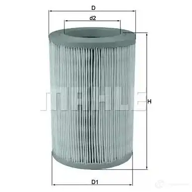 Воздушный фильтр MAHLE ORIGINAL 2357429 LX 3285 7 2370287 LO8HAB3 изображение 1