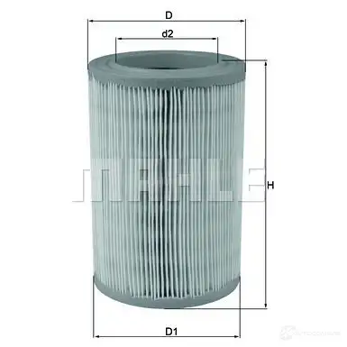 Воздушный фильтр MAHLE ORIGINAL 2357429 LX 3285 7 2370287 LO8HAB3 изображение 5