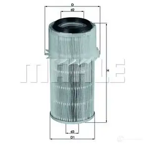 Воздушный фильтр MAHLE ORIGINAL LX 682 798219 19 2357766 XCBBS2