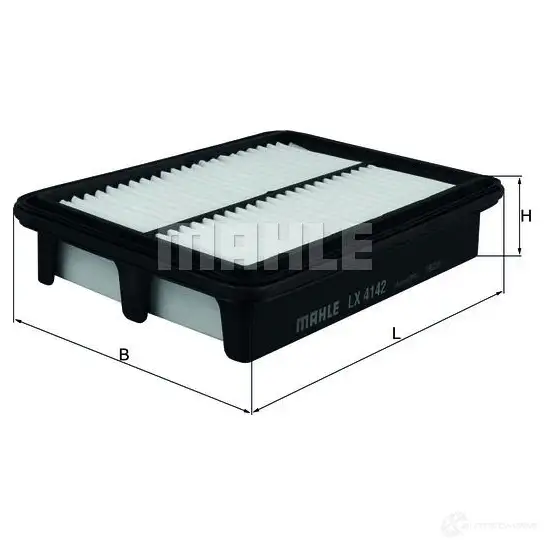 Воздушный фильтр MAHLE ORIGINAL 724043 03 TGDX2 LX 4142 2357548