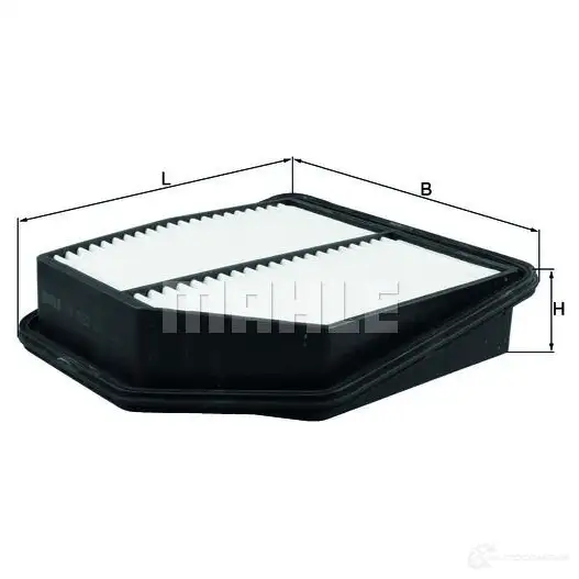 Воздушный фильтр MAHLE ORIGINAL 7241 7020 LX 4082 OILABR 2357540
