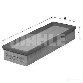 Воздушный фильтр MAHLE ORIGINAL LX 143 78 109340 2356894 0FGXW3T